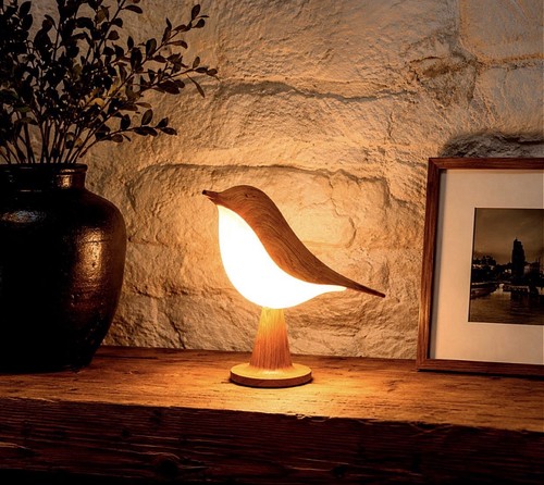 Superbe lampe oiseau sans - superbe, fil