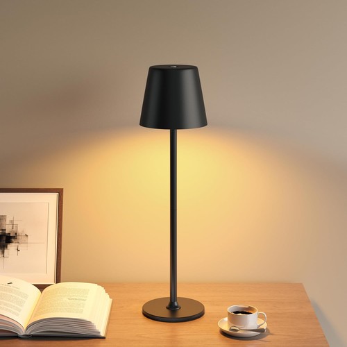 Lampe chevet sans fil - fil, led